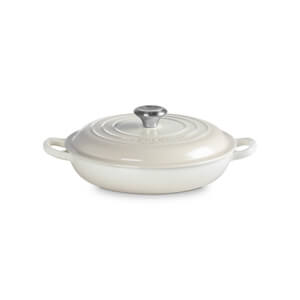 Le Creuset Signature Meringue Shallow Casserole 22cm